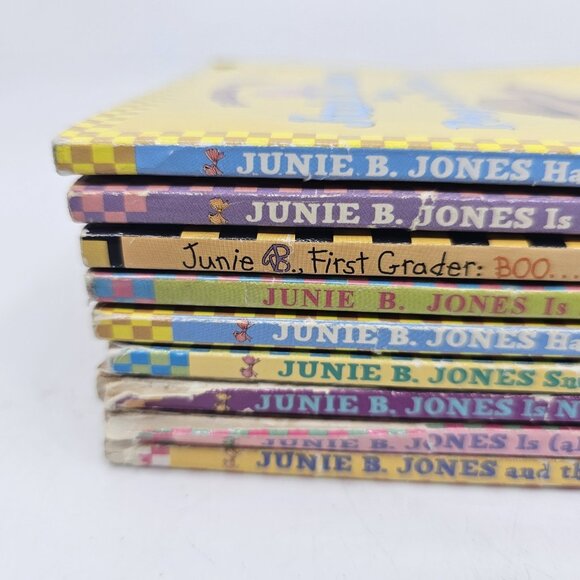 Junie B. Jones Has A Peep in Her Pocket Books Mixed Lot of 9 Barbara Park - Picture 7 of 16